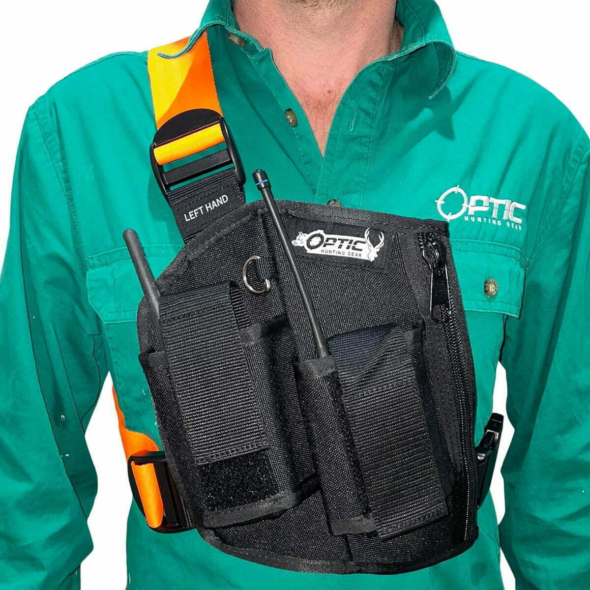 Optic Hunting Hunting UHF & GPS Tracker Holder With Zip Pocket - Billy Goats Country Outfitters