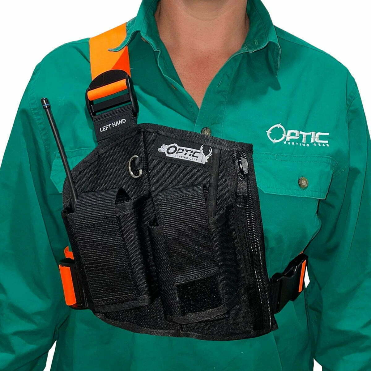 Optic Hunting Hunting UHF & GPS Tracker Holder With Zip Pocket - Billy Goats Country Outfitters