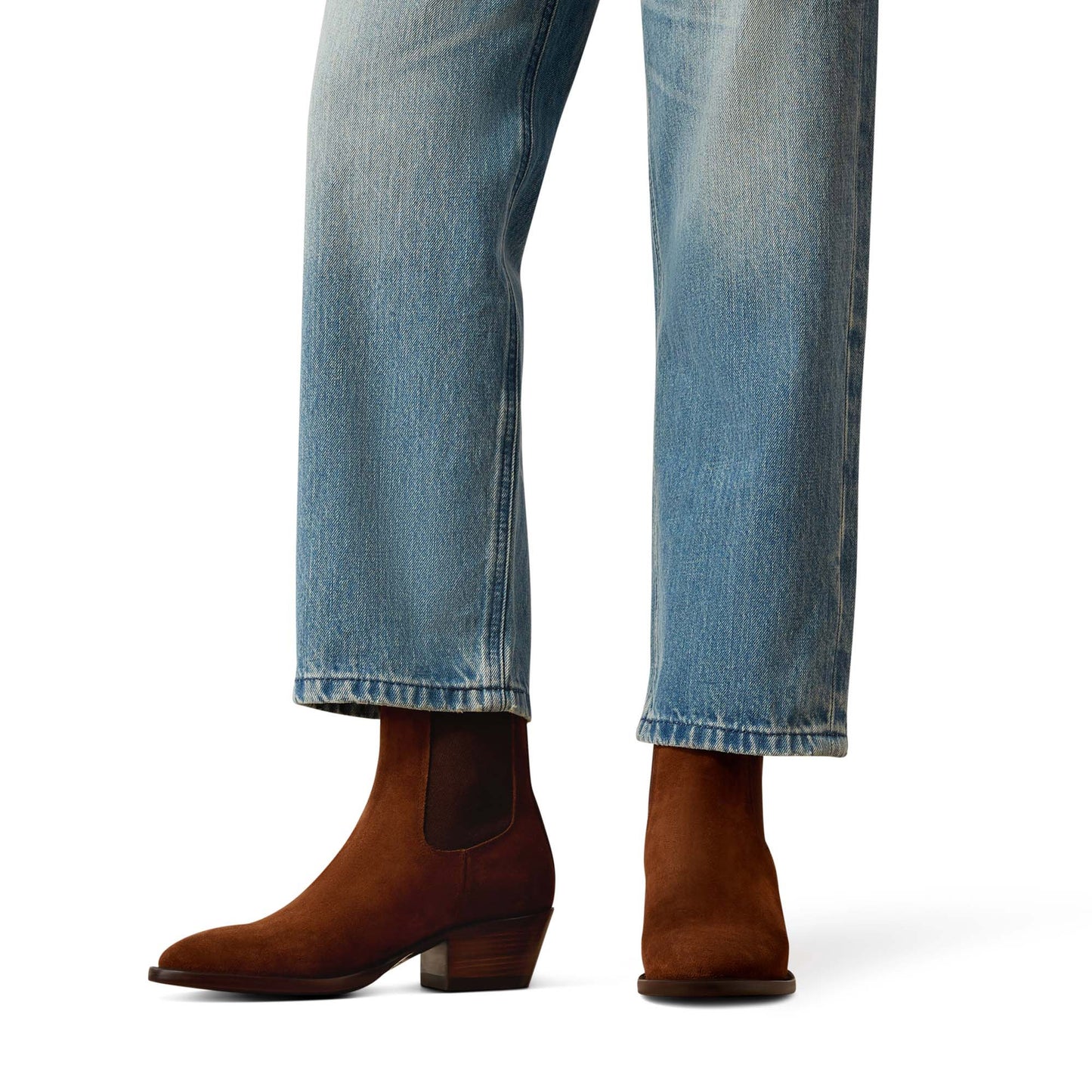 Ariat Women's Ultra High Rise Straight Cheyenne Yoke Jeans - Tomboy Candy