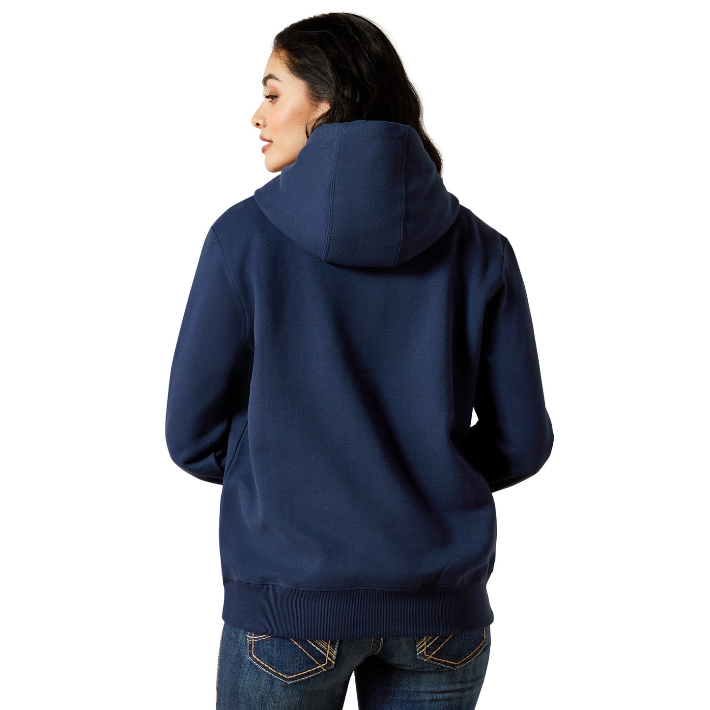 Ariat Women's Emblem Hoodie - Dress Blues