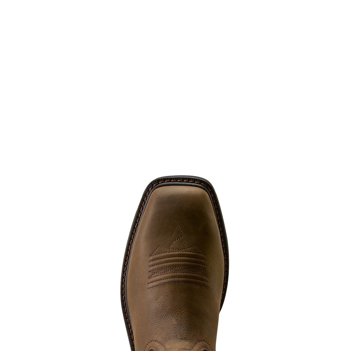 Ariat Men's Groundbreaker Wide Square Toe Steel Toe Work Boots - Dark Brown