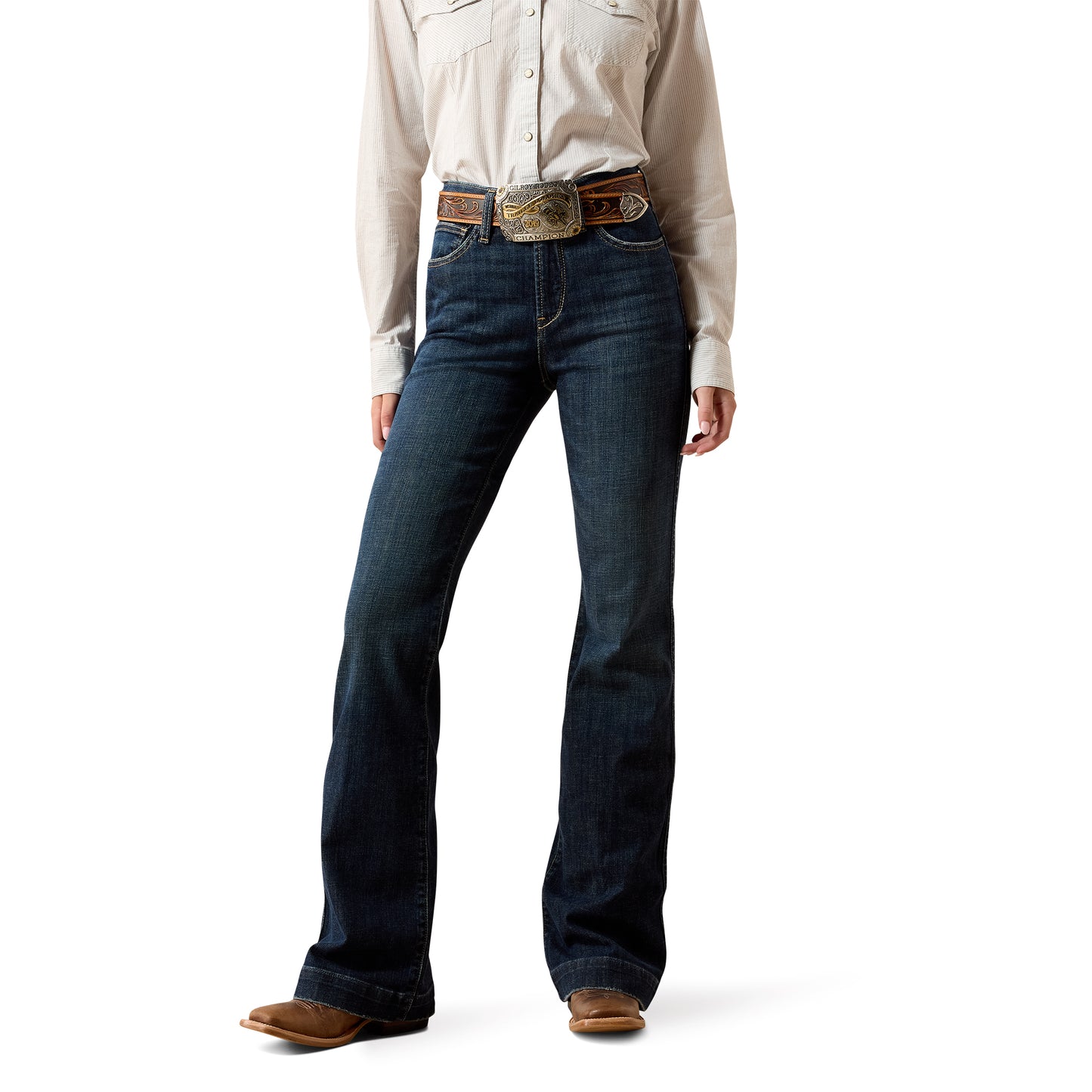 Ariat Women’s High Rise Vivienne Slim Trouser Jeans - Plumas