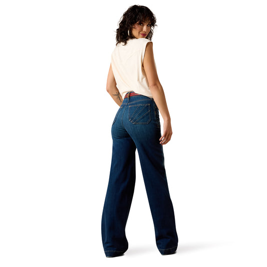 Ariat Women’s Ultra High Rise Penelope Wide Leg Jeans - Lakewood