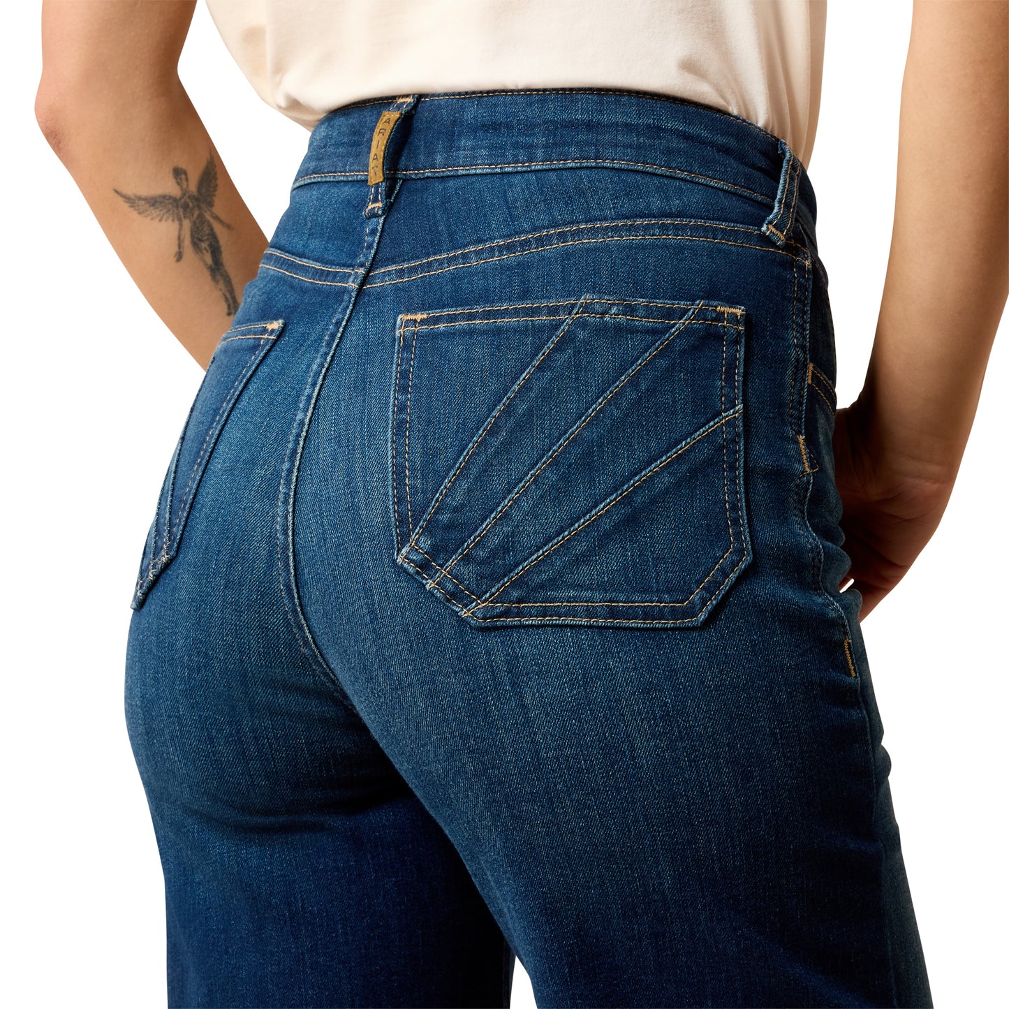 Ariat Women’s Ultra High Rise Penelope Wide Leg Jeans - Lakewood