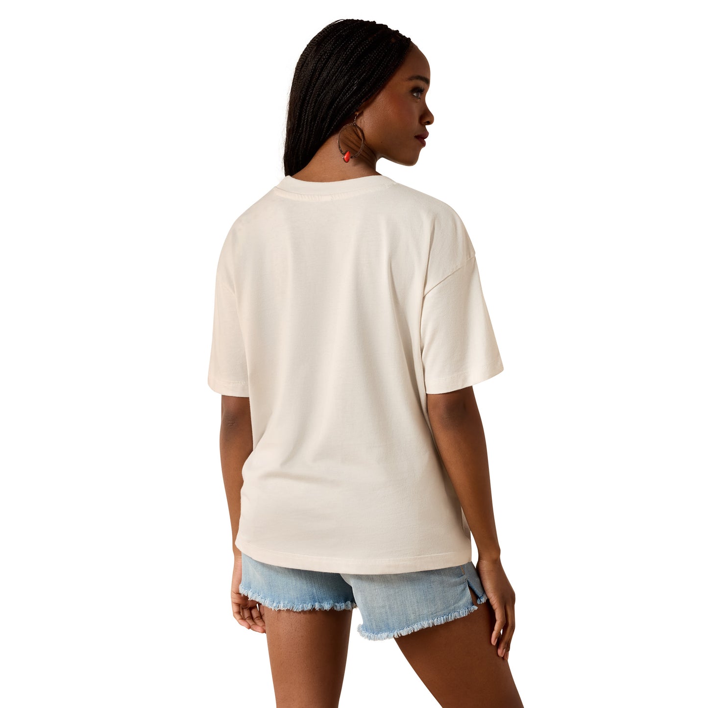 Ariat Women's Buck Wild Tee - Natural
