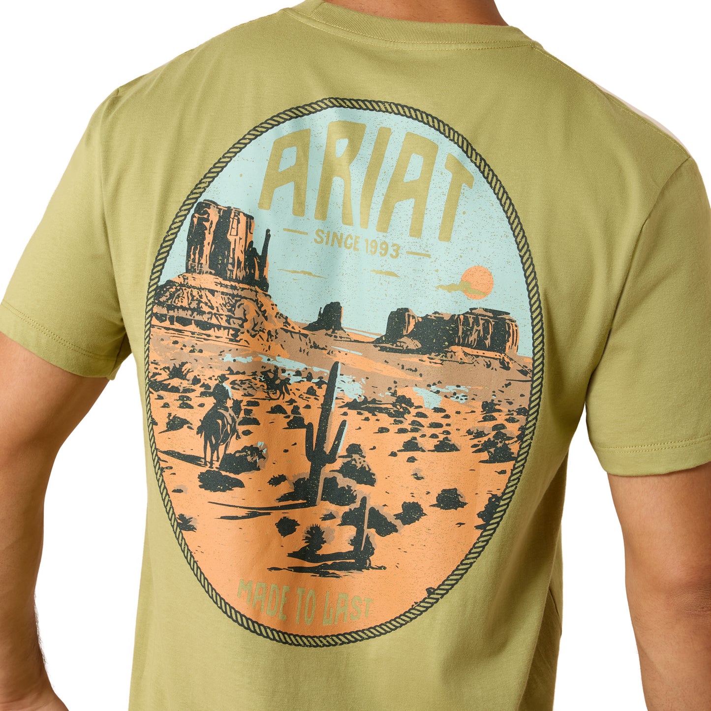 Ariat Men's Horse Without Name Tee - Tent Green