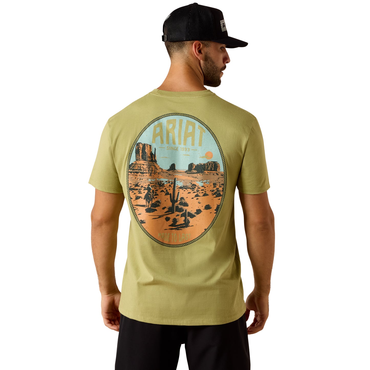 Ariat Men's Horse Without Name Tee - Tent Green
