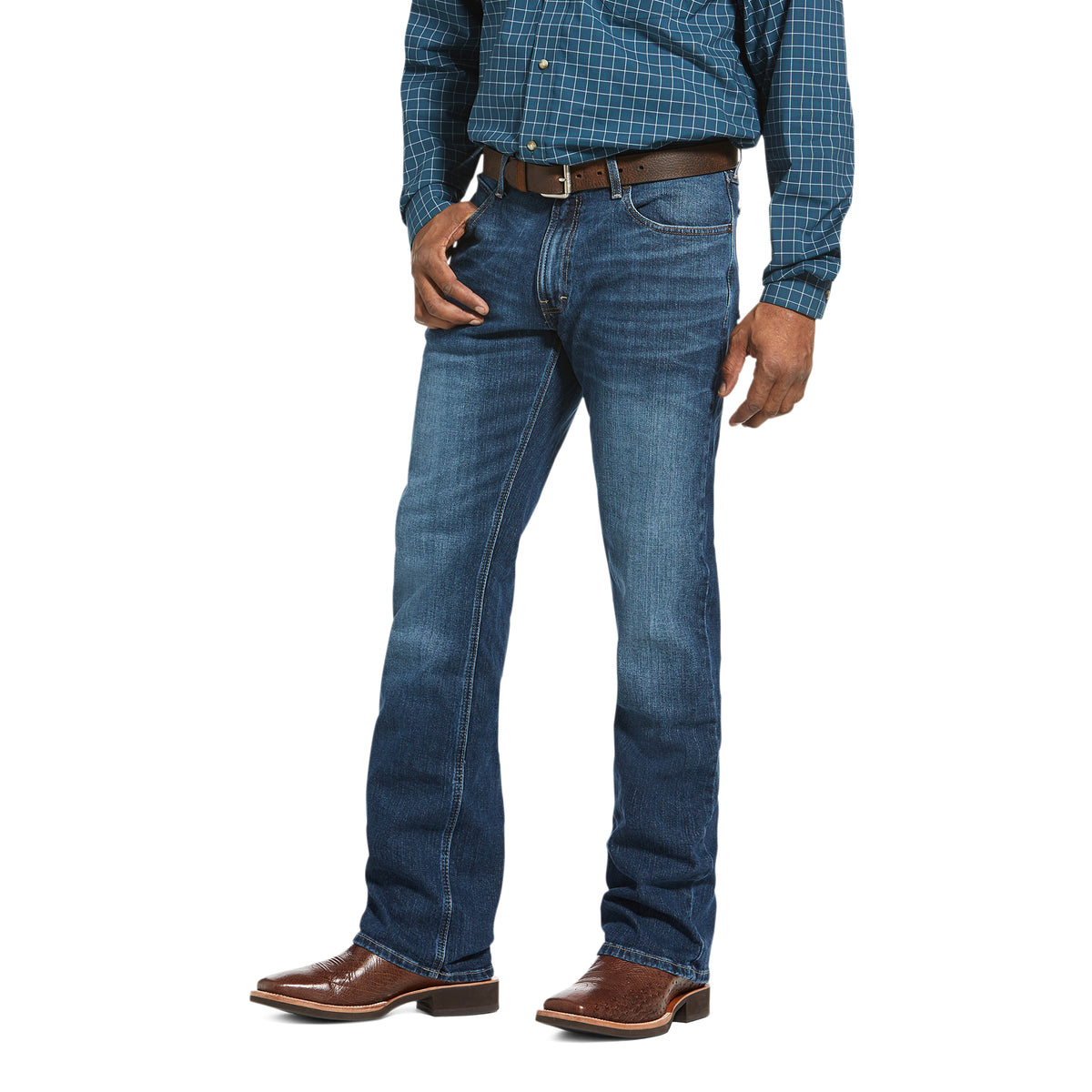 Ariat Men's M4 Legacy Stretch Boot Cut Jeans - Freeman