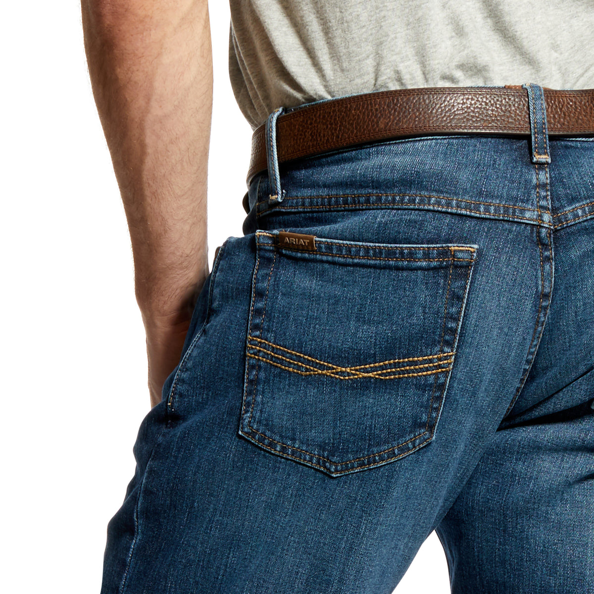 Ariat Men's M4 Legacy Stretch Boot Cut Jeans - Freeman