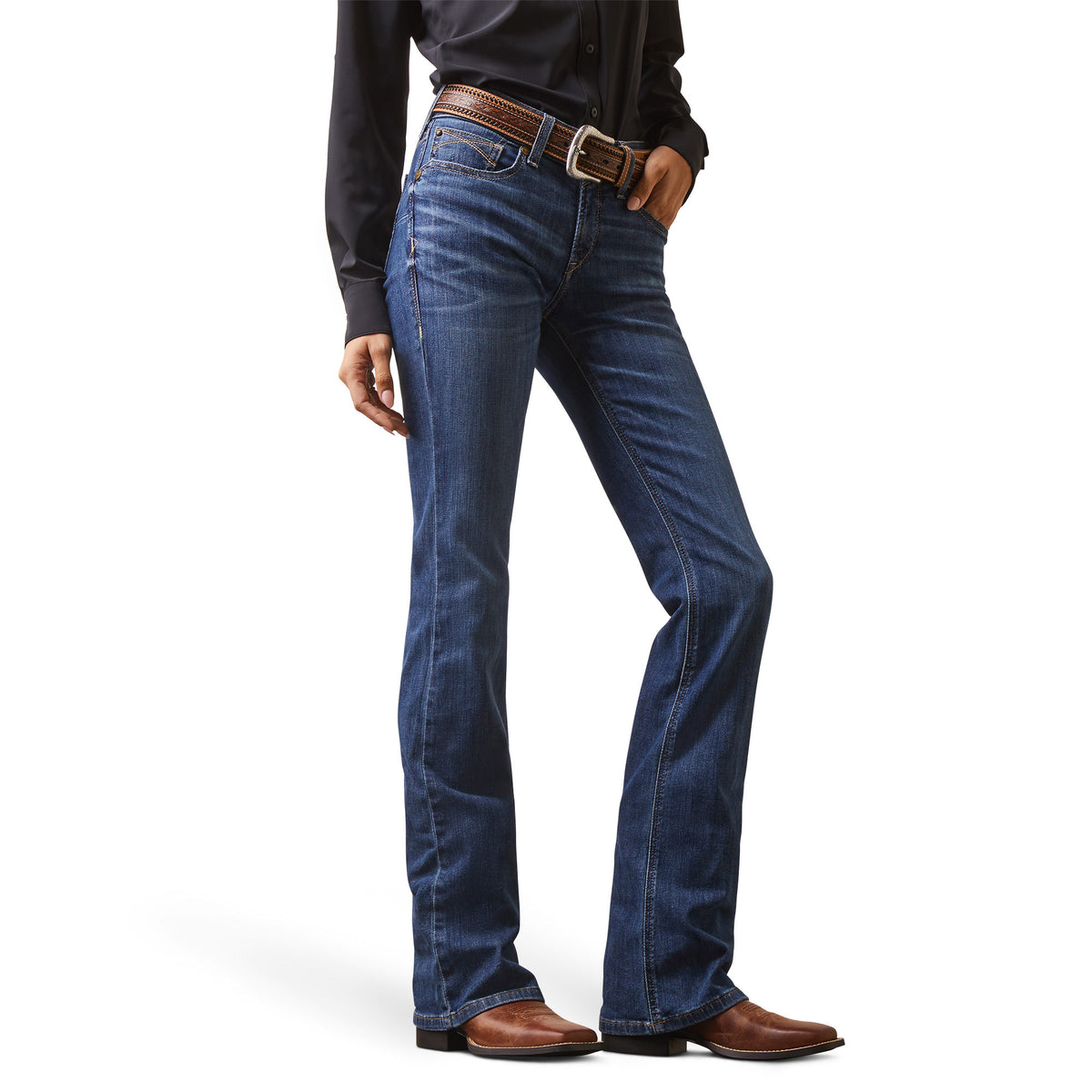 Ariat Women’s Perfect Rise Leila Boot Cut Jeans – Irvine