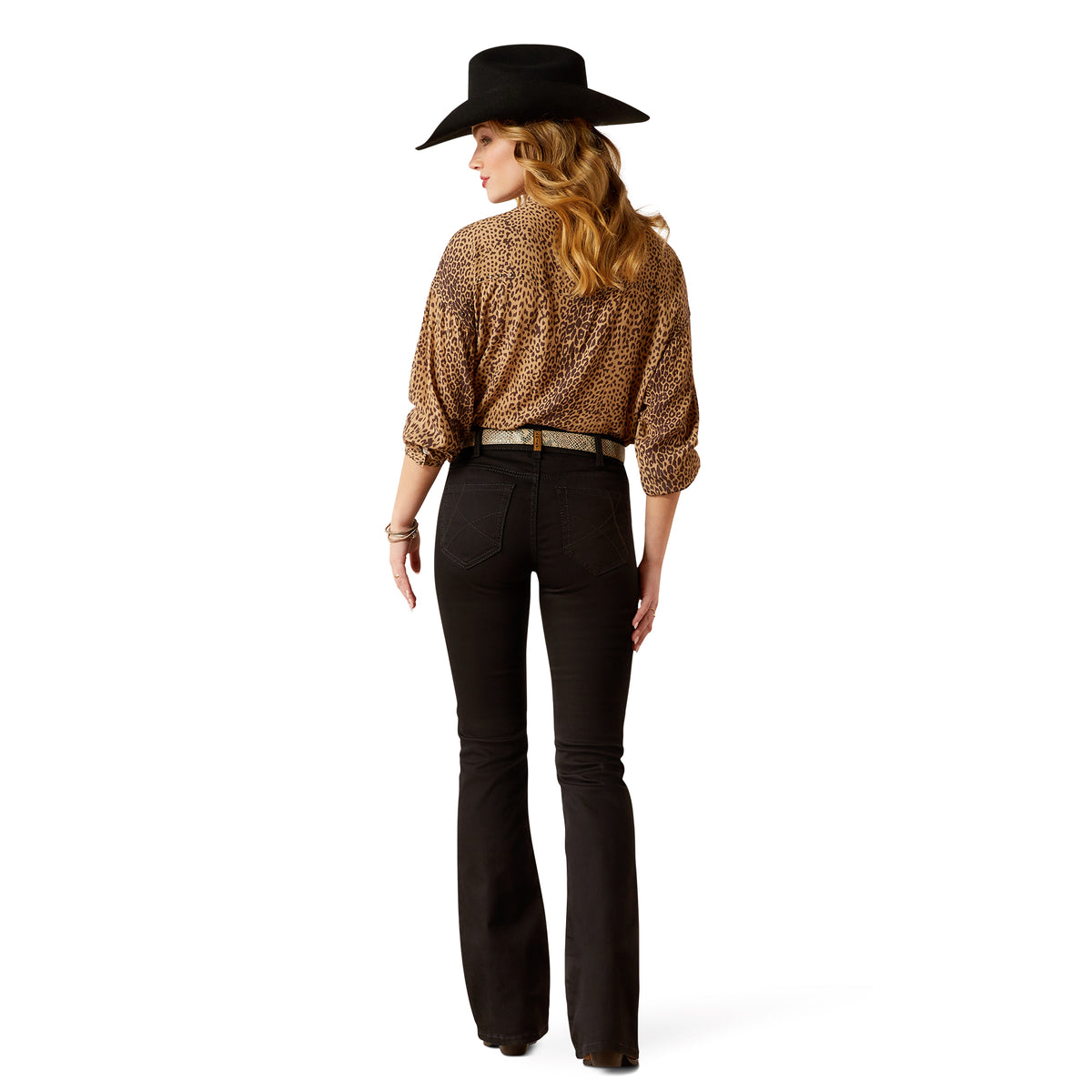 Ariat Women’s Perfect Rise Ella Boot Cut Jeans – Black