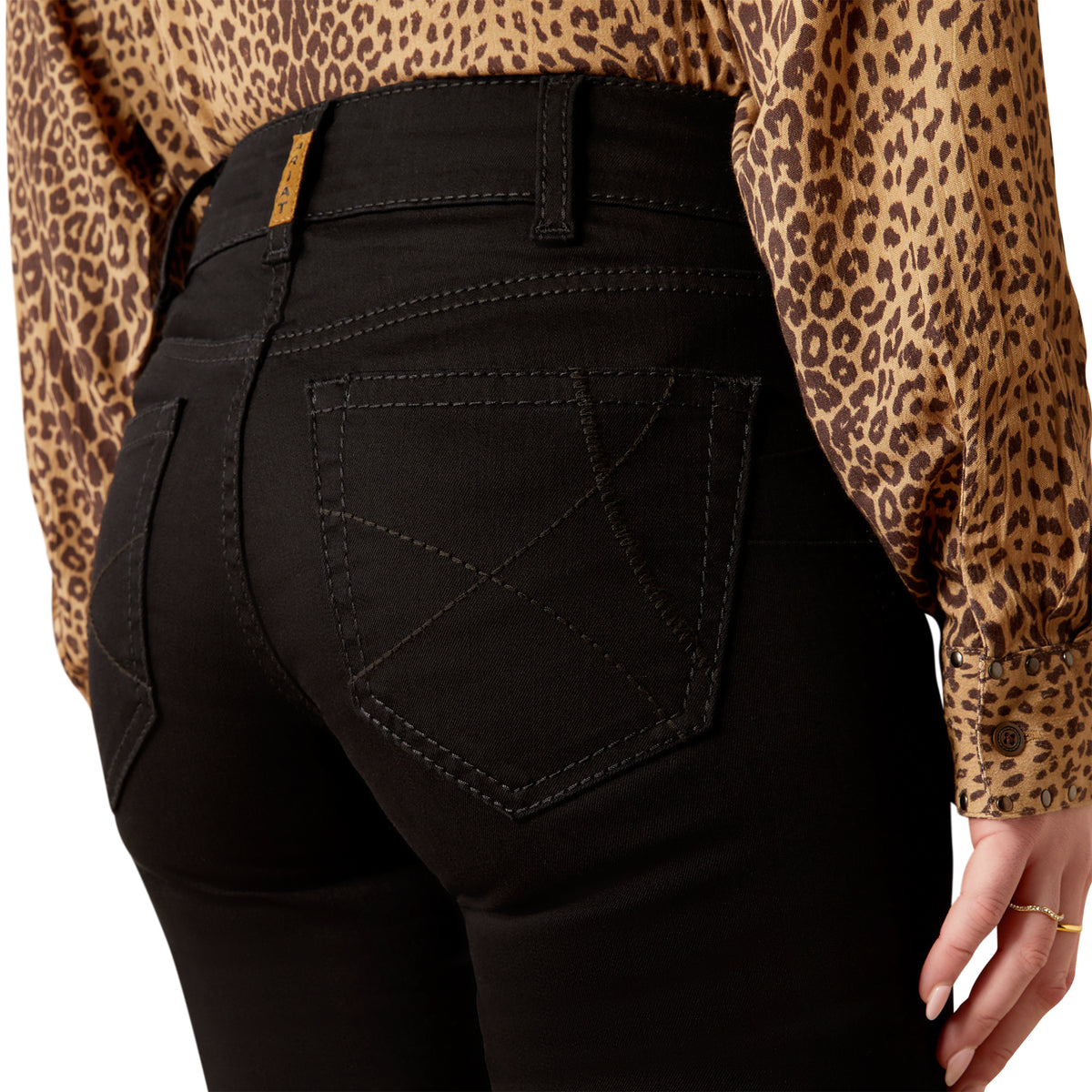 Ariat Women’s Perfect Rise Ella Boot Cut Jeans – Black