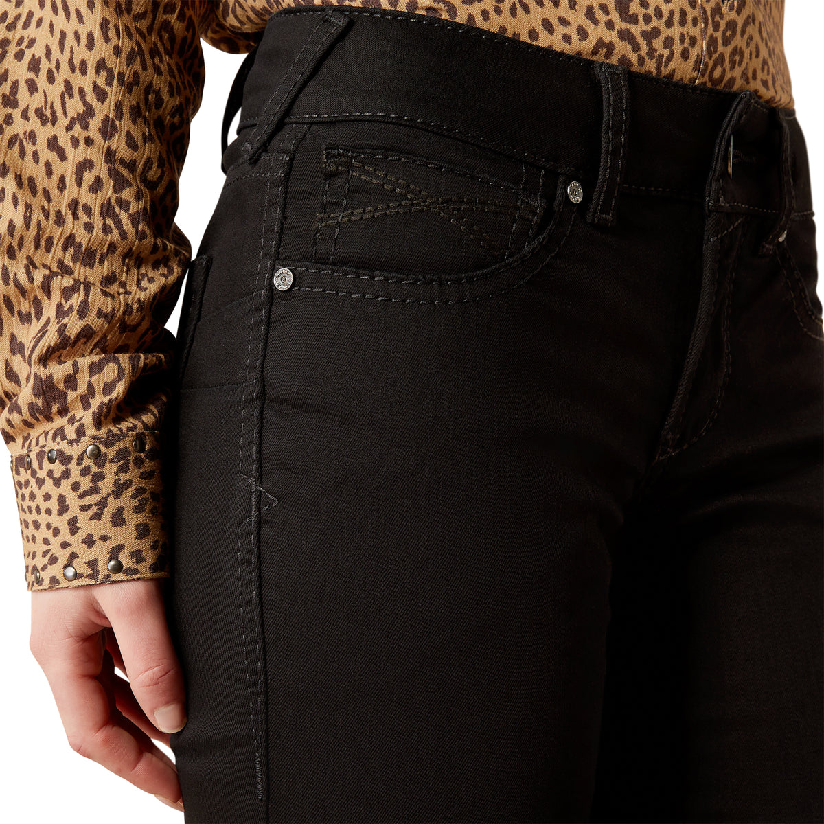 Ariat Women’s Perfect Rise Ella Boot Cut Jeans – Black