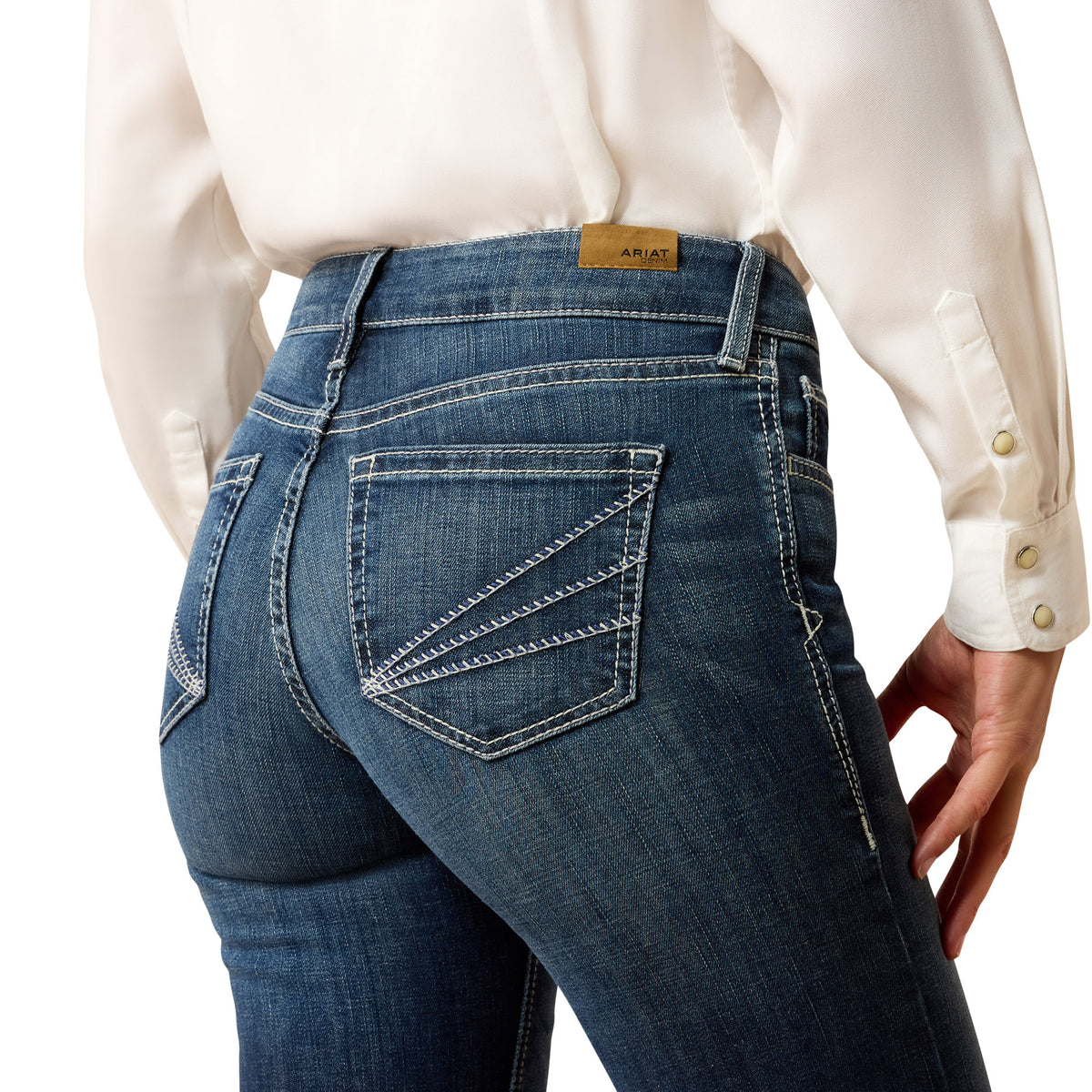 Ariat Women’s Perfect Rise Aisha Wide Leg Trouser Jeans – Missouri