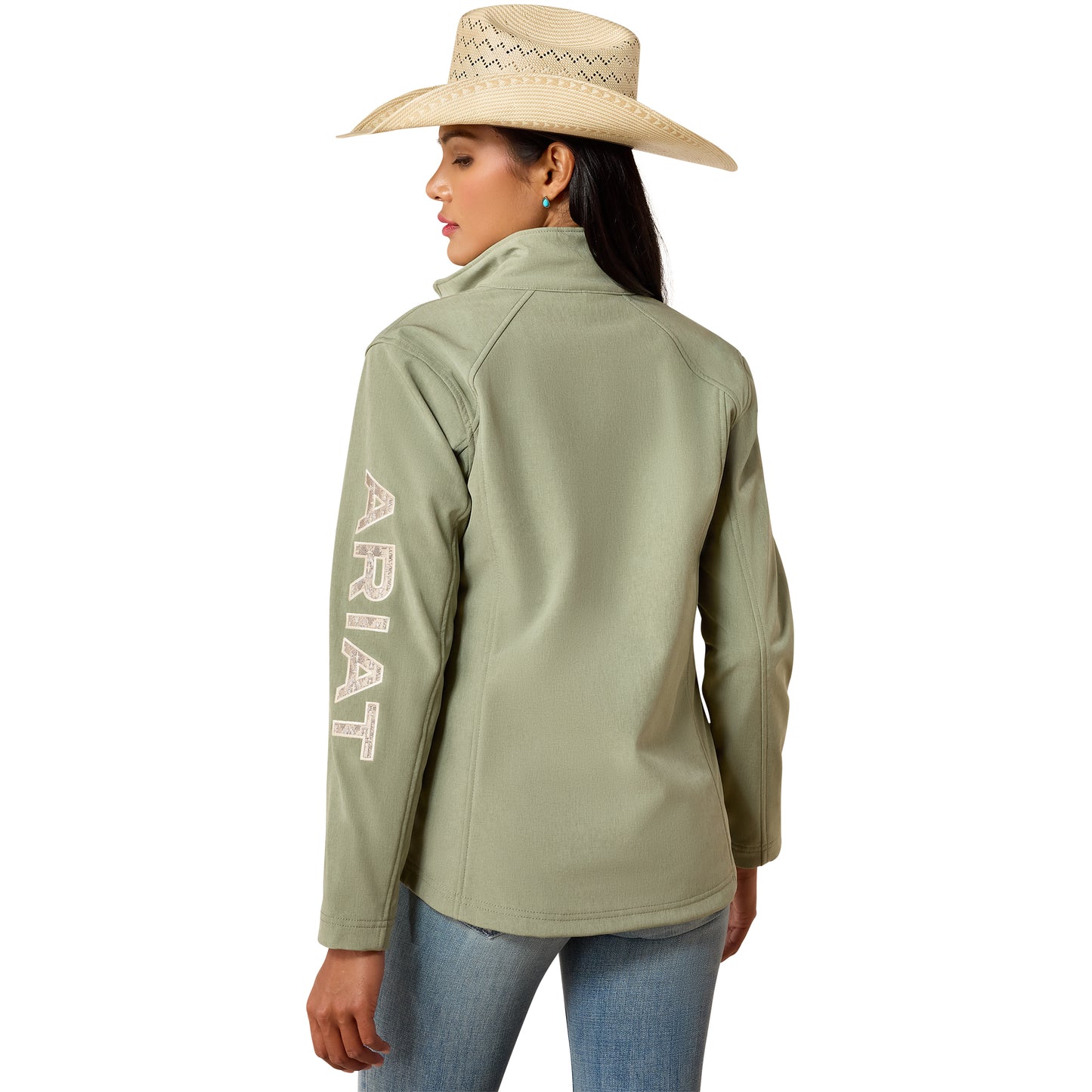 Ariat Women's Logo Softshell Jacket – Sea Spray