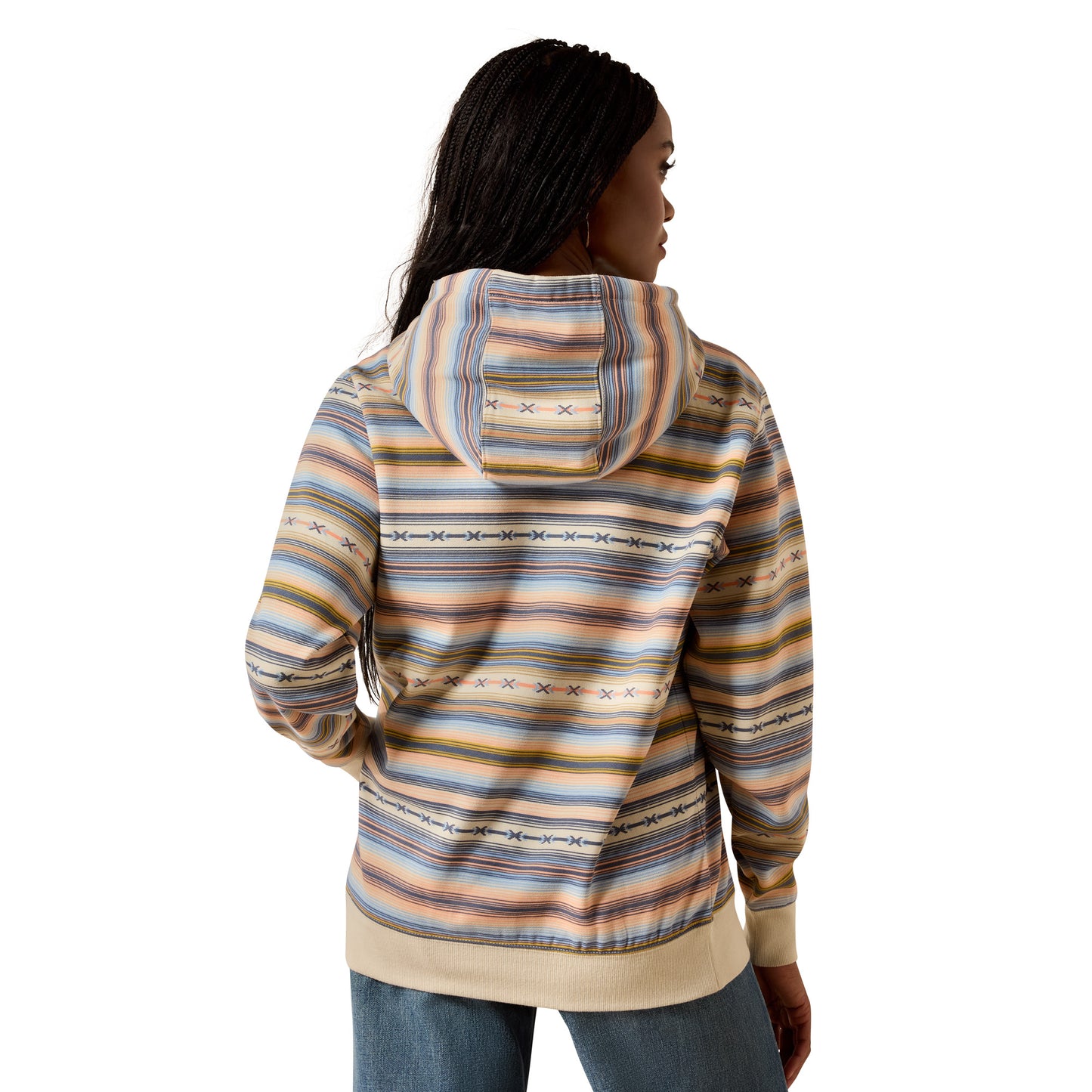 Ariat Women's Logo 2.0 Fleece Hoodie – Multicolour Serape