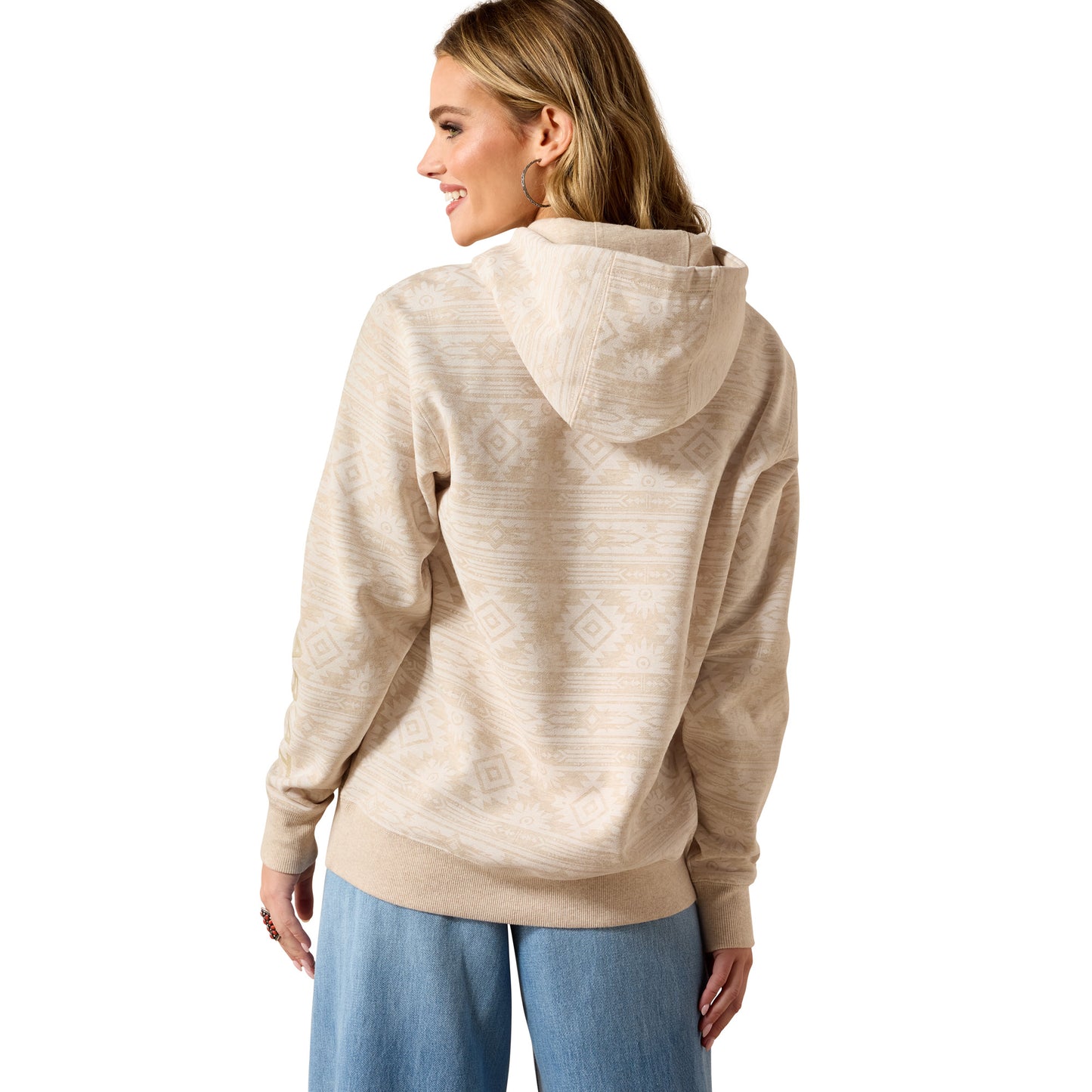 Ariat Women's Logo 2.0 Fleece Hoodie – Khaki Heather
