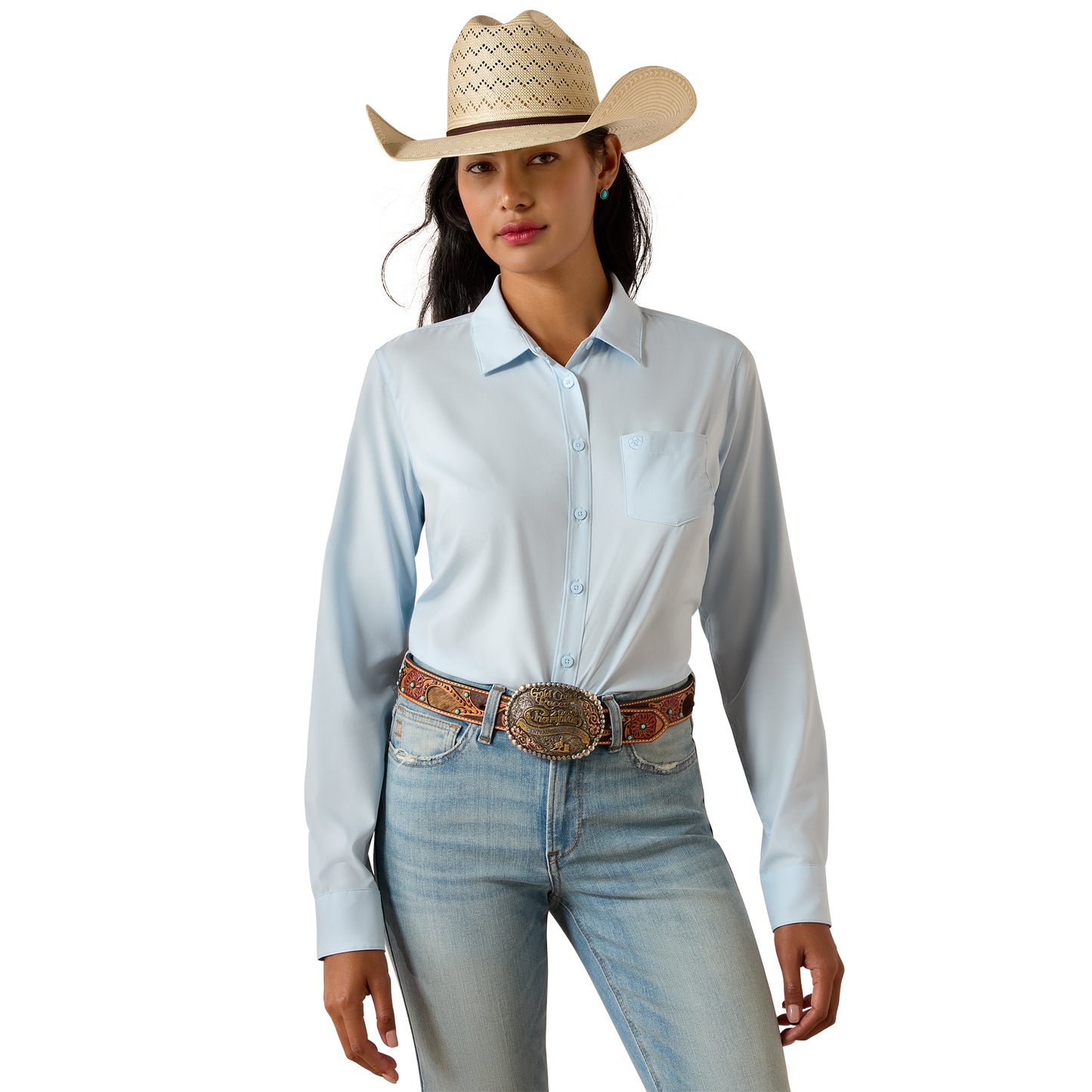 Ariat Women's Kirby Pro Performance Shirt – Nantucket Breeze