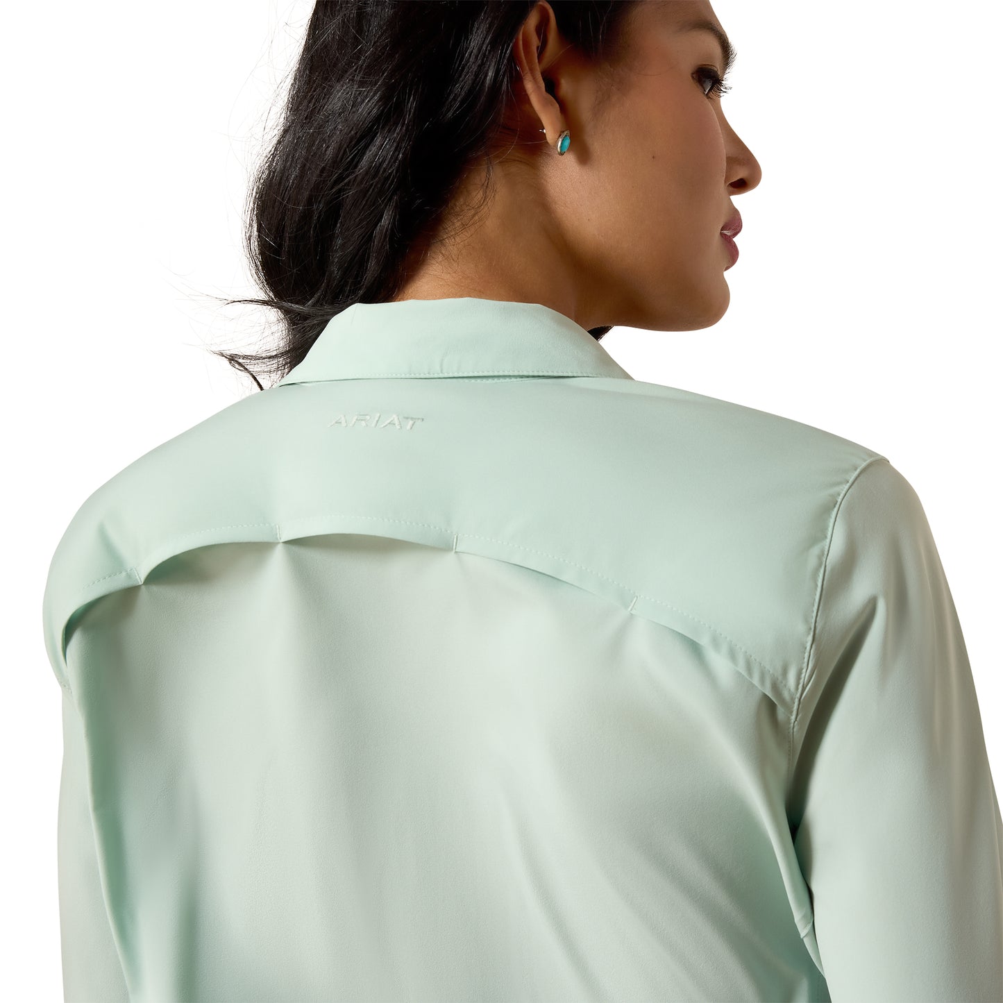 Ariat Women's VentTEK Long Sleeve Shirt – Silt Green