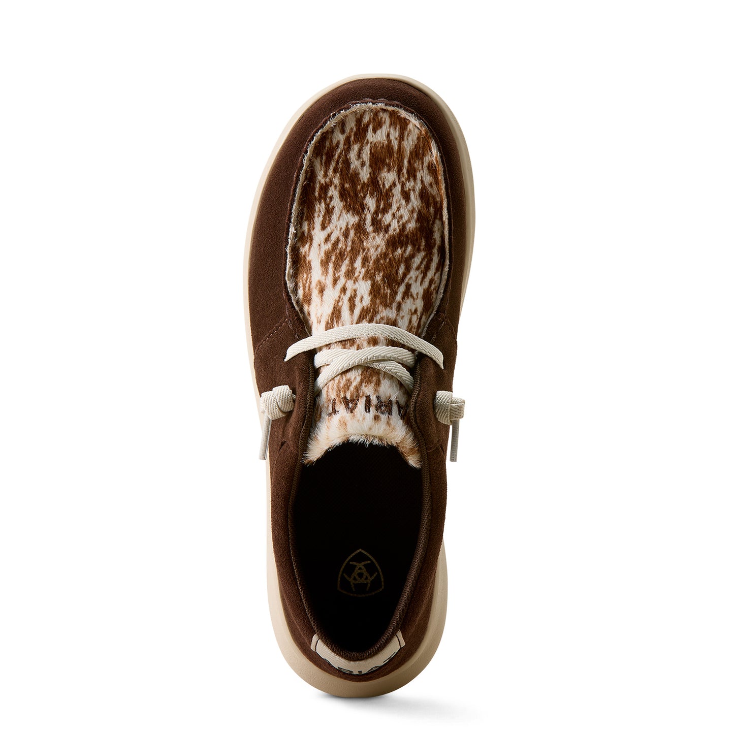 Ariat Women's Hilo Cow Print Shoes – Coffee Bean