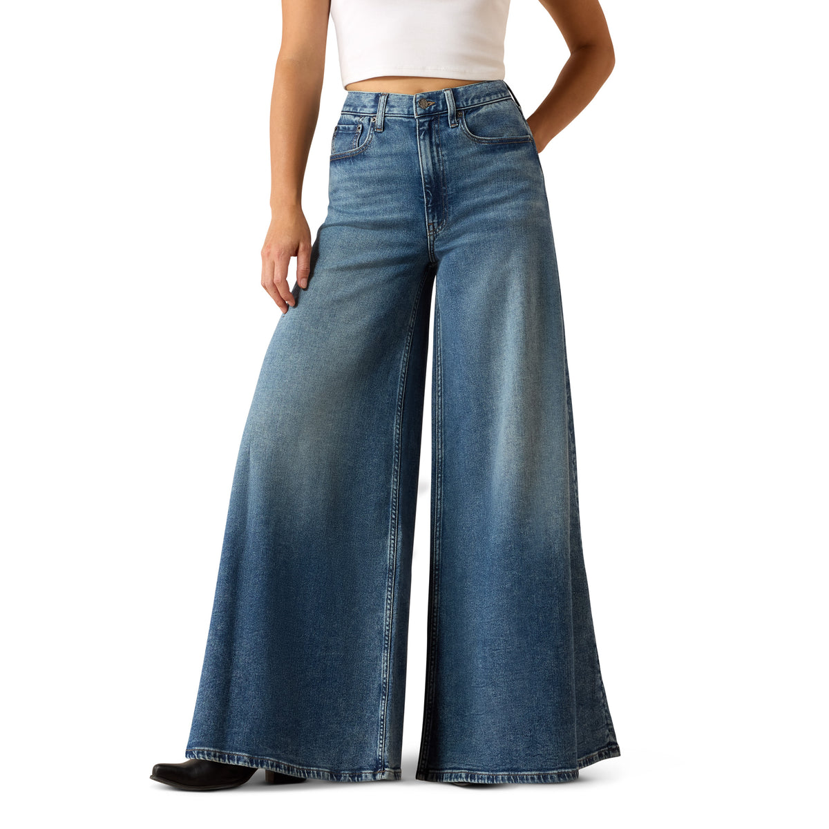 Ariat Women's Iris Moraine Super Wide Leg Jeans – Albuquerque