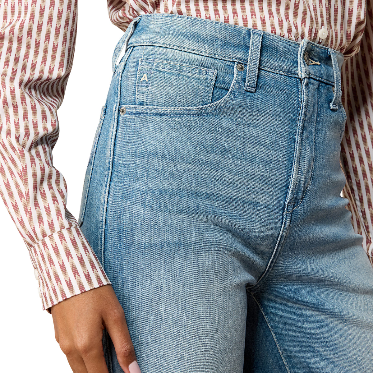Ariat Women's Luana Ultra High Rise Wide Leg Jeans – Oklahoma