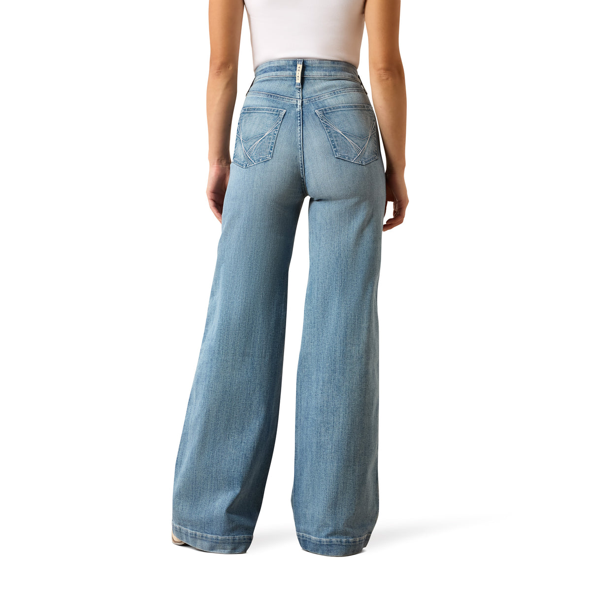 Ariat Women's Luana Ultra High Rise Wide Leg Jeans – Oklahoma
