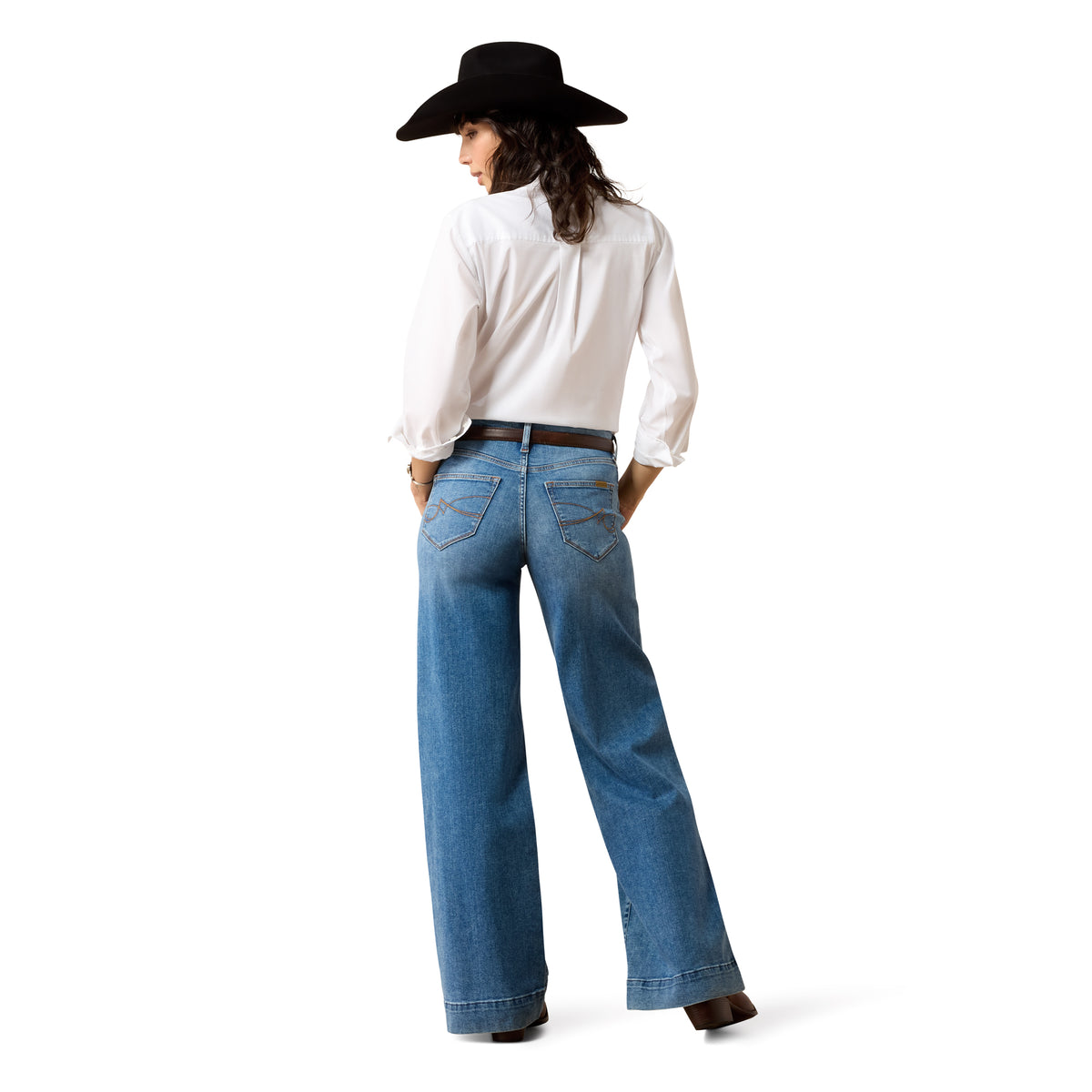 Ariat Women's Vilma High Rise UltraStretch Wide Leg Jeans – Palmdale