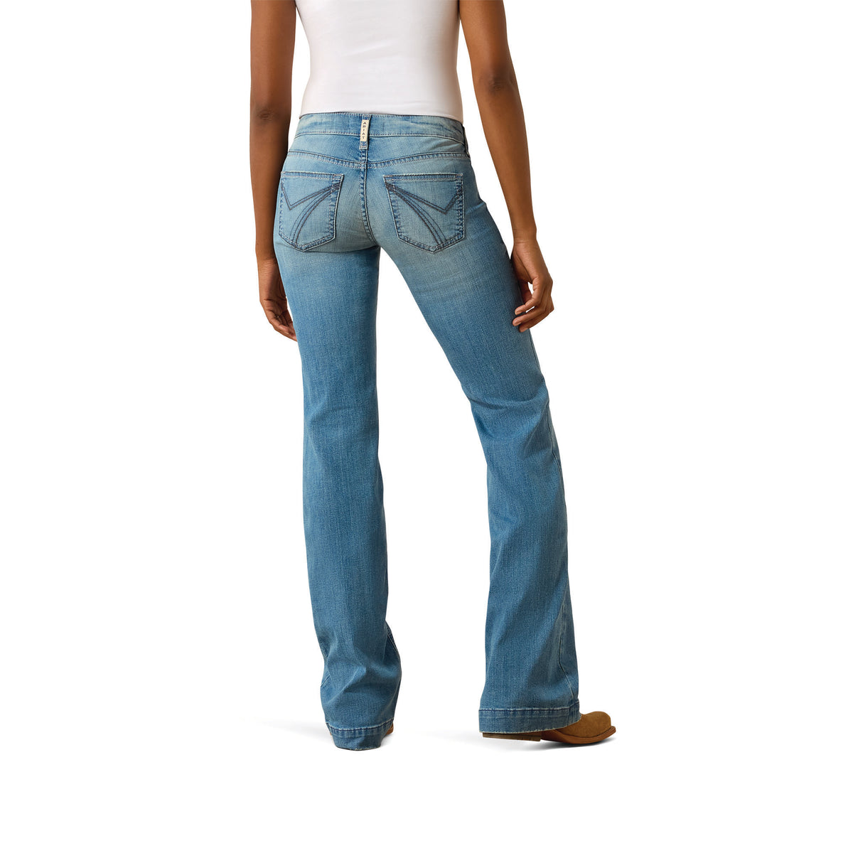 Ariat Women's Sherry Mid Rise Trouser Jeans – Glendale