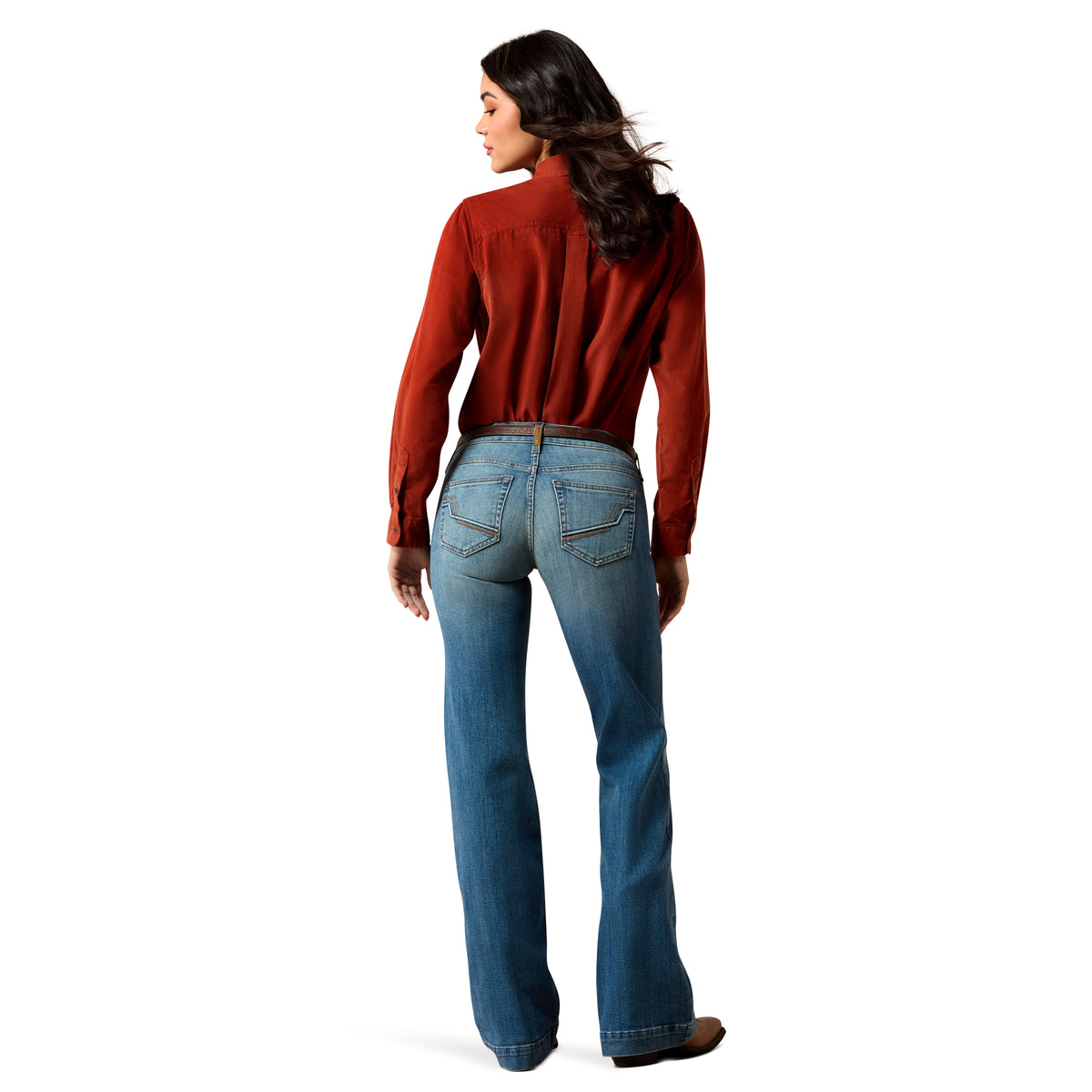 Ariat Women's Fabiana Mid Rise Trouser Jeans – Albuquerque