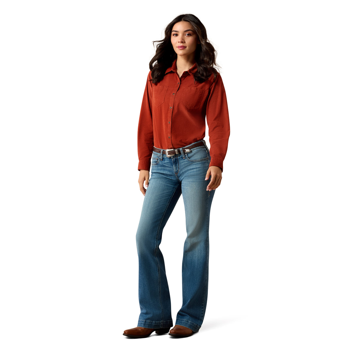 Ariat Women's Fabiana Mid Rise Trouser Jeans – Albuquerque