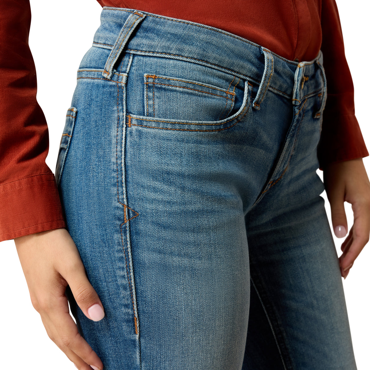Ariat Women's Fabiana Mid Rise Trouser Jeans – Albuquerque