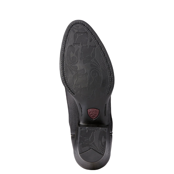 Ariat Women’s Western R Toe Boots – Black Deertan