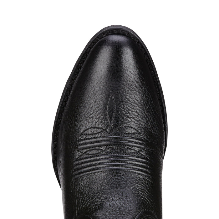 Ariat Women’s Western R Toe Boots – Black Deertan