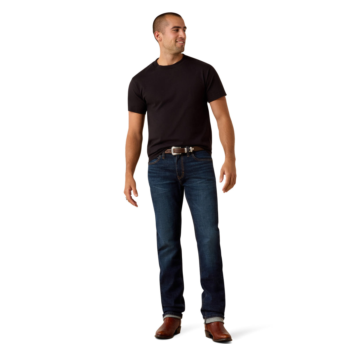 Ariat Men’s M8 Modern Brock Slim Straight Leg Jeans – Langston