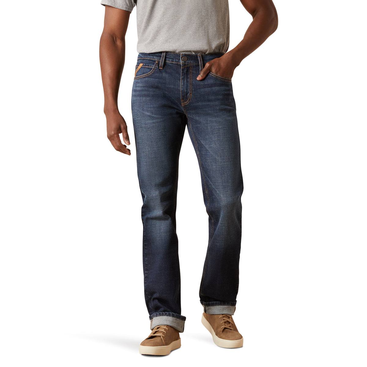 Ariat Men’s M8 Modern Brock Slim Straight Leg Jeans – Langston