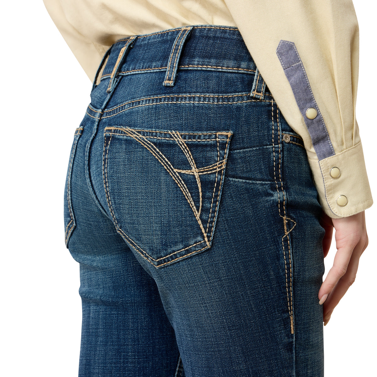 Ariat Women's Fiona Mid Rise Boot Cut Jeans – Istanbul