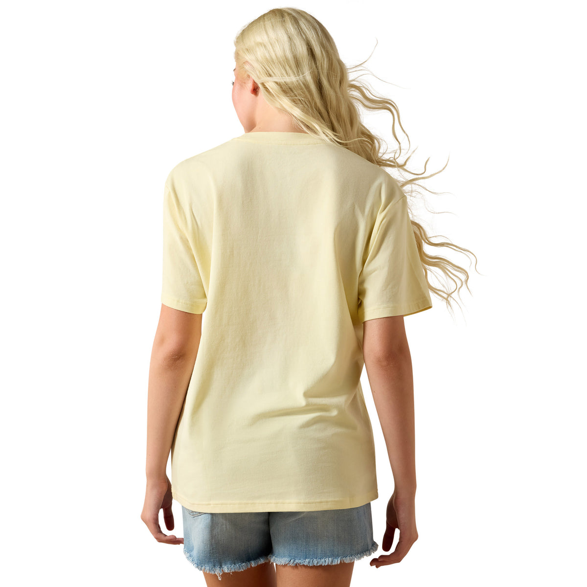 Ariat Women's Rodeo Star Boyfriend T-Shirt - Pear Sorbet
