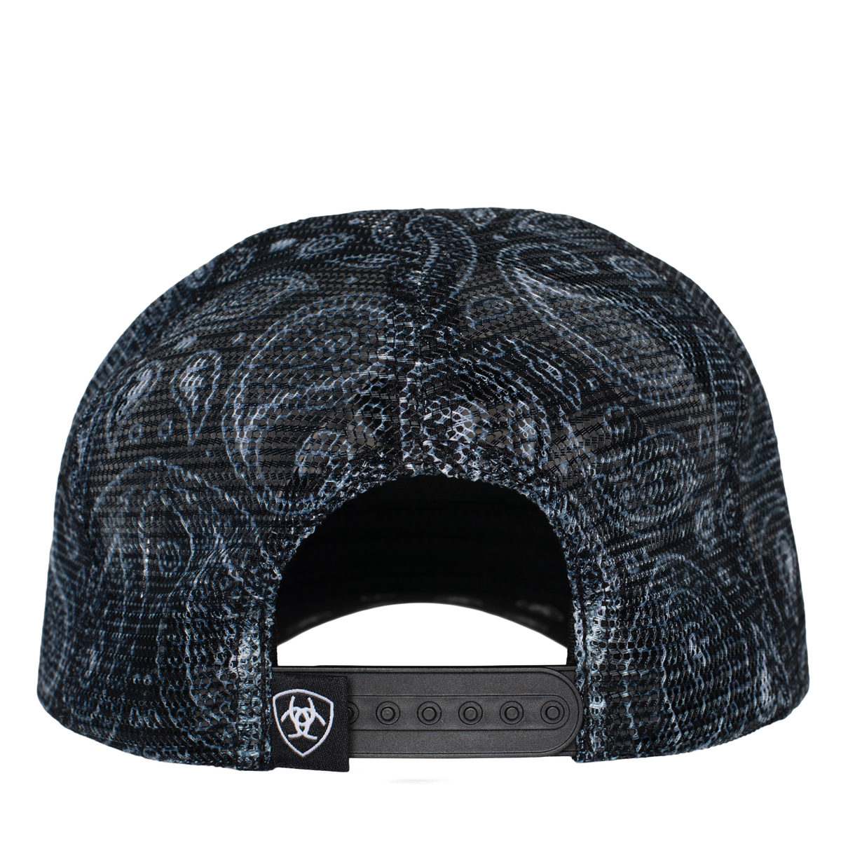 Ariat Paisley Trucker Cap – Black