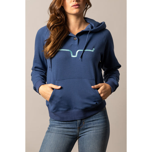 Kimes Ranch Womens Kenzie Hoodie - Dark Blue
