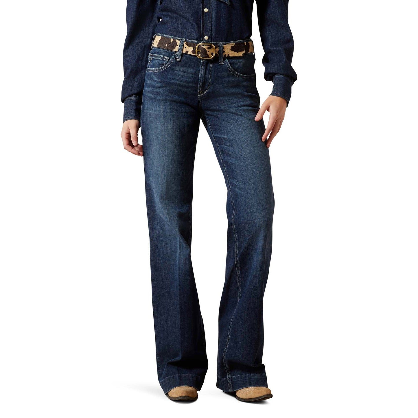 Ariat Women's Perfect Rise Trouser Jeans - Catalaya Plumus