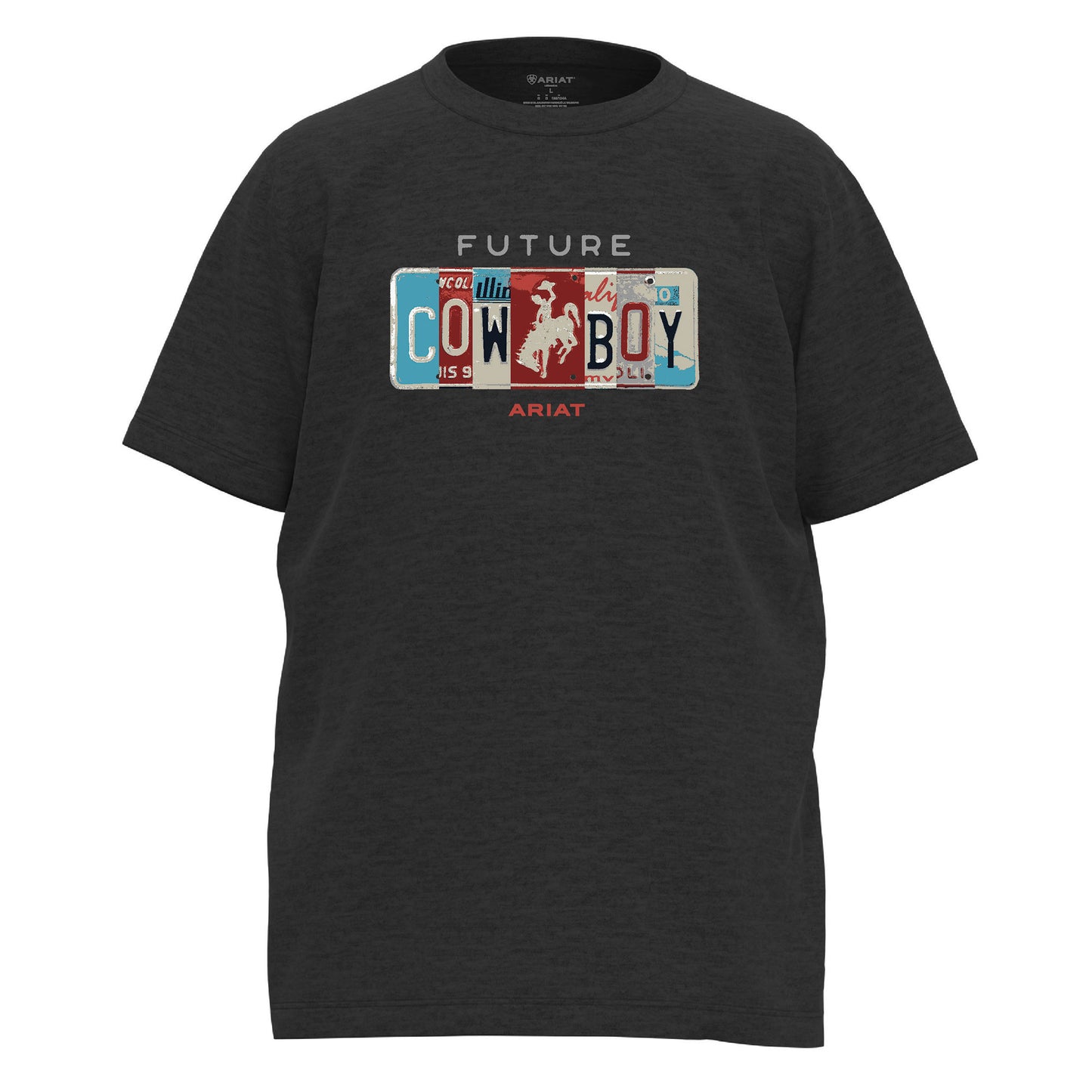 Ariat Kids Licence Plate Cowboy T-Shirt