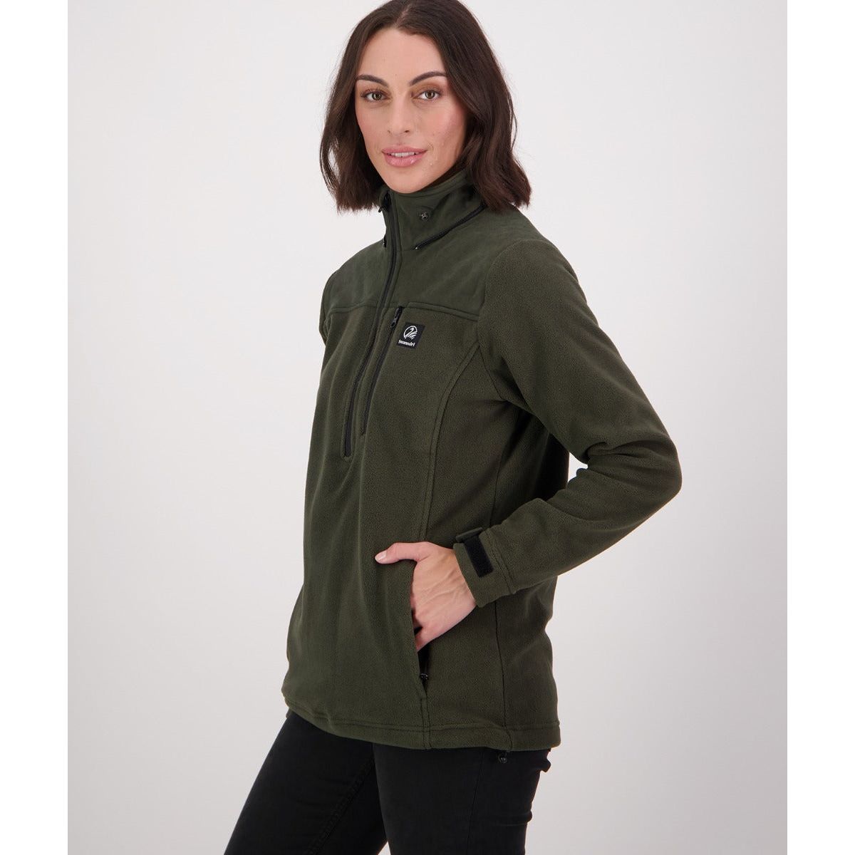 Swanndri Women's High Rock Technical Fleece Olive