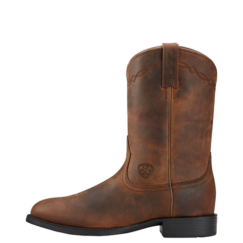 Ariat Womens Heritage Roper Distressed Brown