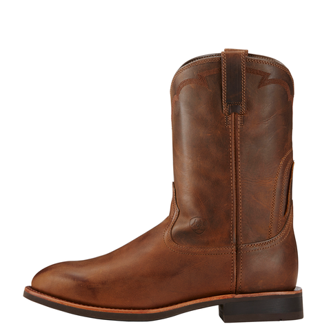 Ariat Mens Dura Roper Distressed Brown