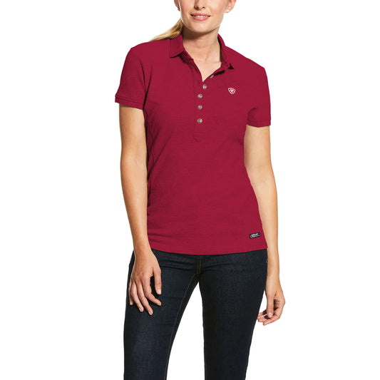 Ariat Women's Prix 2.0 Polo Red