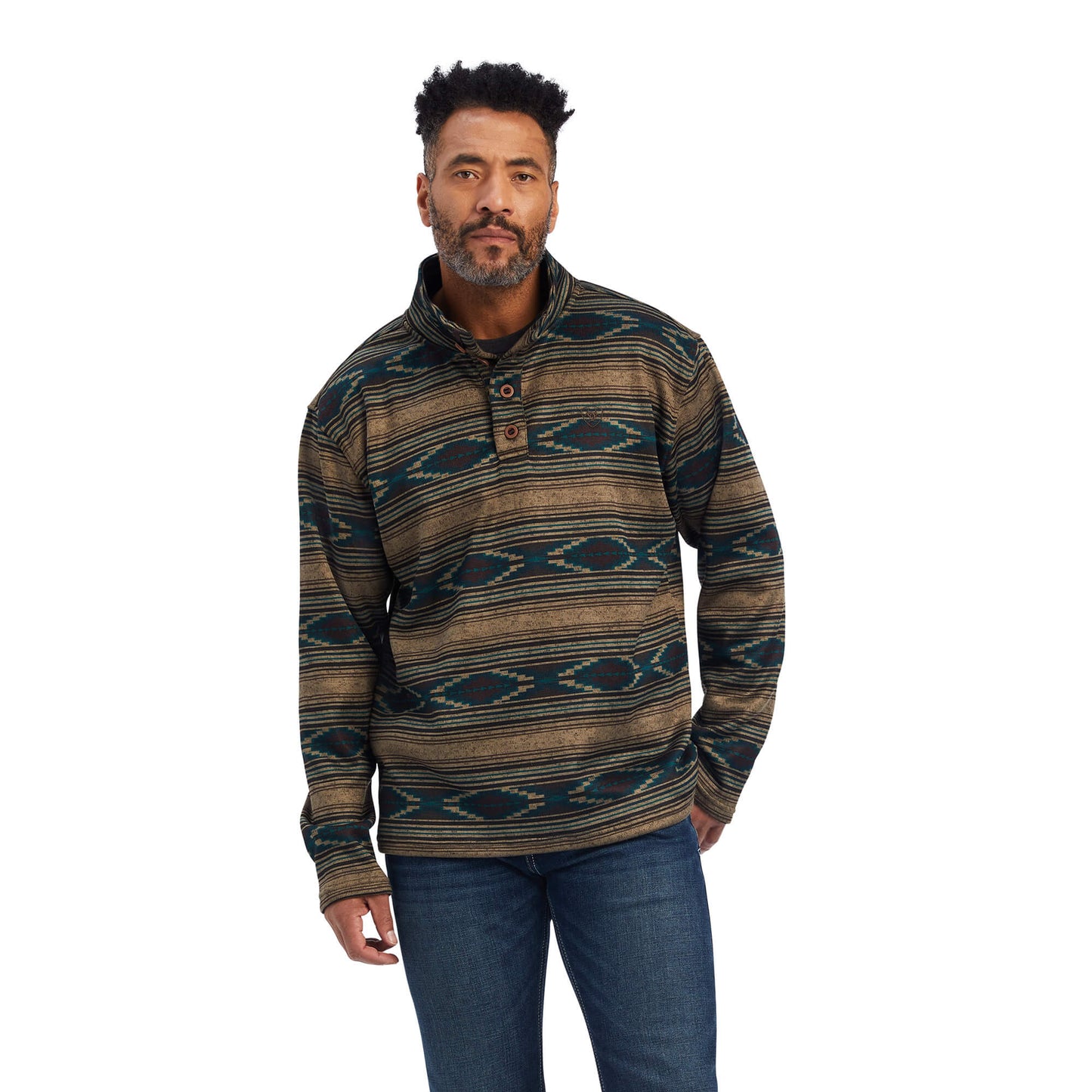 Ariat Mens Wesley Sweater Brindlewood