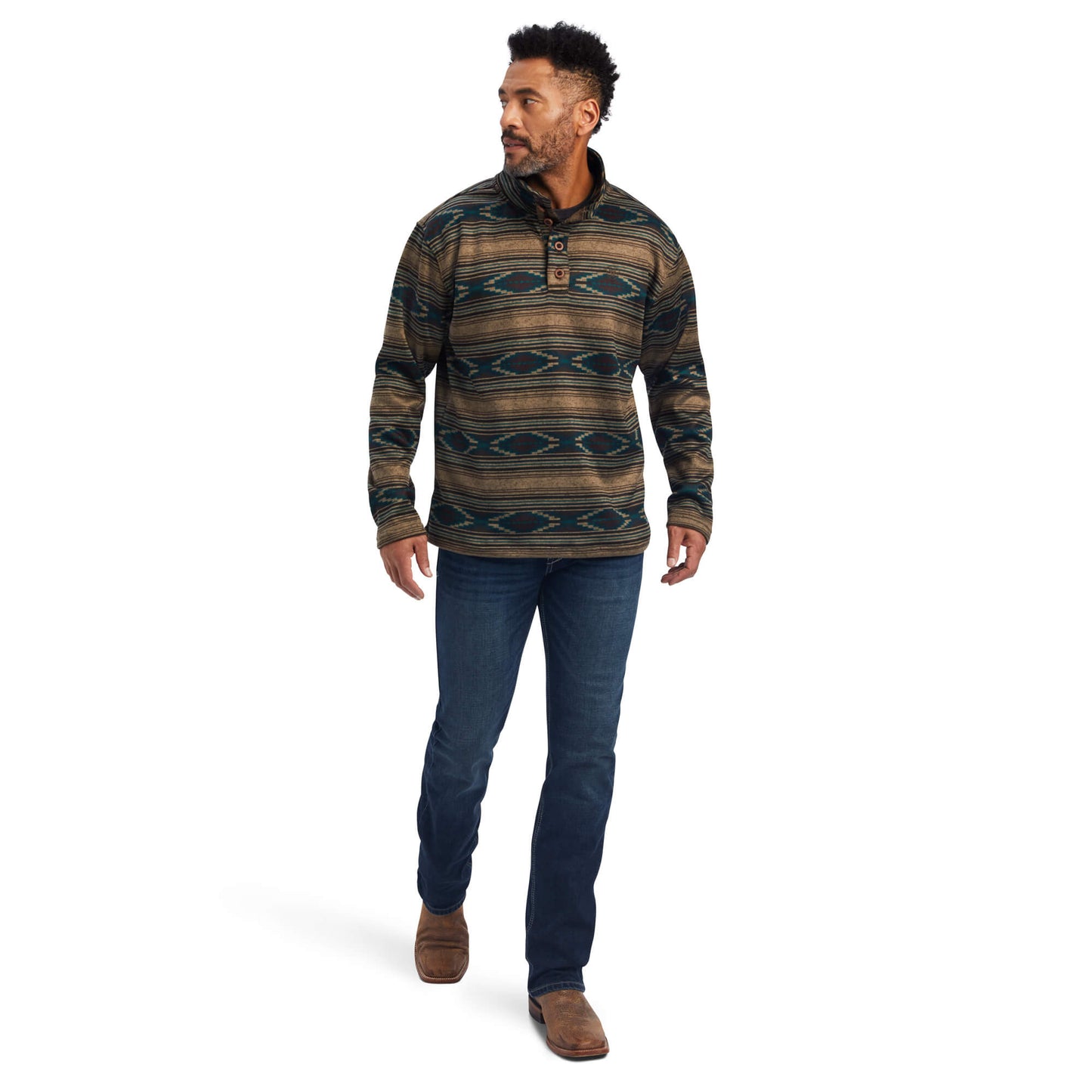 Ariat Mens Wesley Sweater Brindlewood