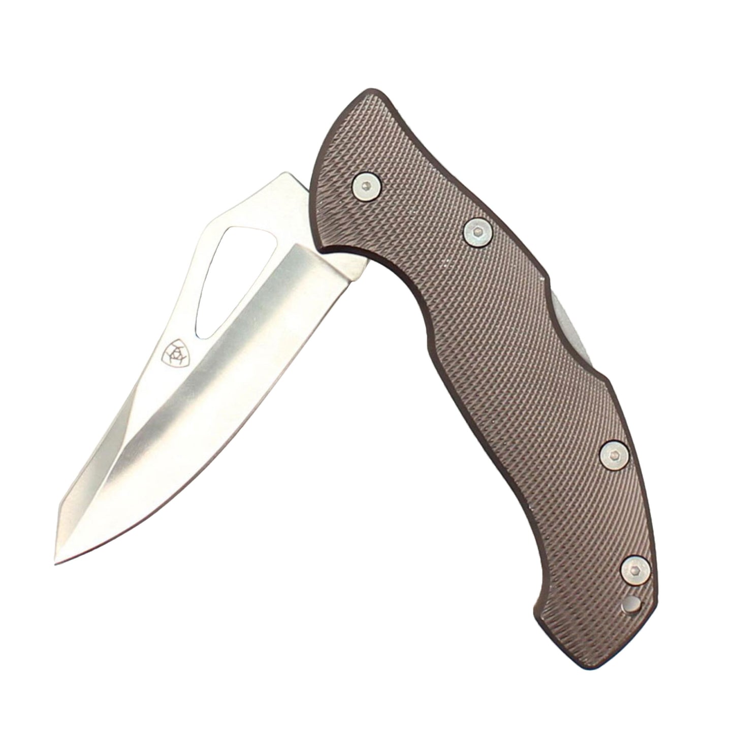 Ariat Folding Plain Blade Knife Grey