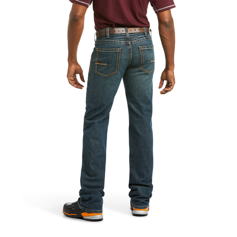 Ariat Mens Rebar M5 DuraStretch Straight Jean Ironside
